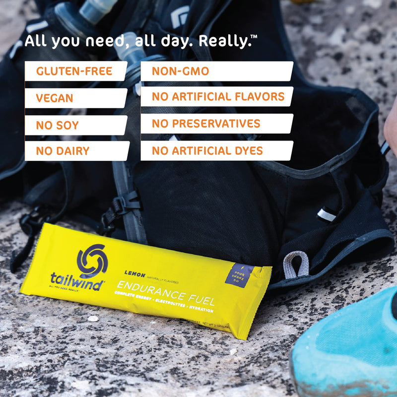 Tailwind Nutrition Endurance Fuel 8 Stickpack Starter Set for Running, Cycling, Marathon, Triathlon, Ditch the Energy Gels, Bars, Chews and try Tailwind as a replacement - BeesActive Australia