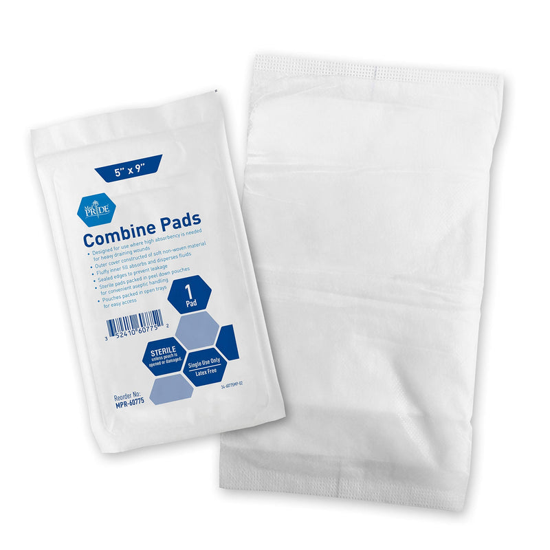 Medpride Sterile Abdominal- ABD Combine Pads| 40-Pack, 5 x 9 Inches| Extra Absorbent & Thick, Individually Wrapped Wound Dressing, First Aid Pads| Surgical-Grade, Nonstick- for Heavy Leakage, Post Op - BeesActive Australia