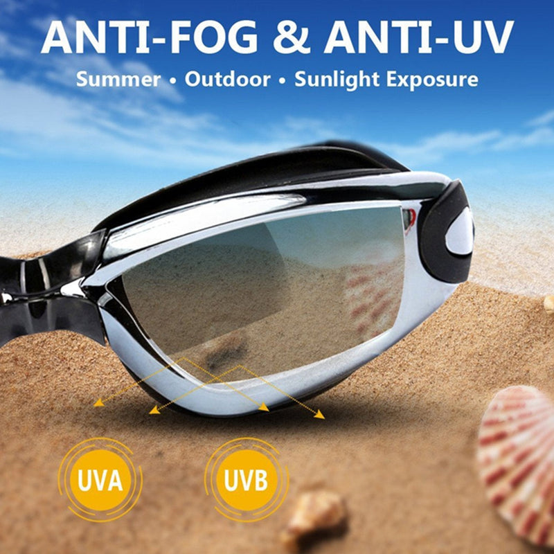 ALLPAIPAI Swim Goggles - Swimming Goggles,Pack of 2 Professional Anti Fog No Leaking UV Protection Wide View Swim Goggles For Women Men Adult Youth Kids - BeesActive Australia