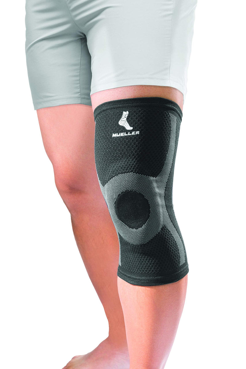 Mueller Sports Medicine Premuim Knee Support Sleeve with Gel Pad, For Men and Women, Black, L/XL - BeesActive Australia