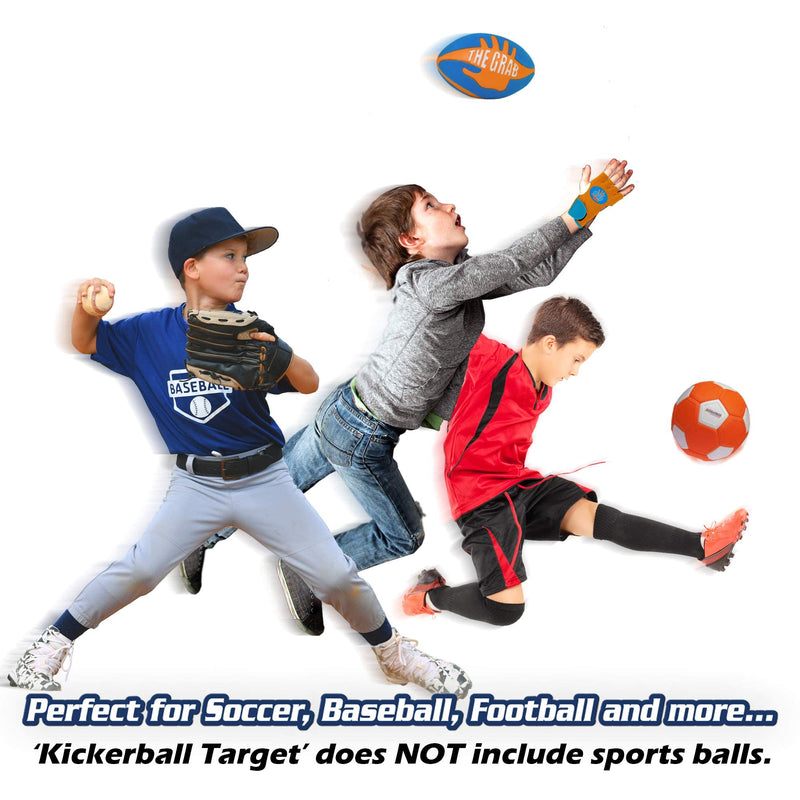 Kickerball Breakaway Targets - Magnetic Breakaway Accuracy Targets, for Soccer, Baseball, Football, Hockey, and Other Sports, Easy Attachment, Hooks onto Any Goalpost - BeesActive Australia