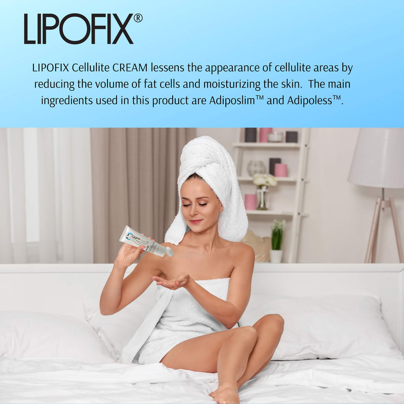 Anti Cellulite Cream Treatment. Most Impressive Formula for skin Firming Tightening Body Shaping LIPOFIX 4.06 Oz 4.06 Ounce (Pack of 1) - BeesActive Australia