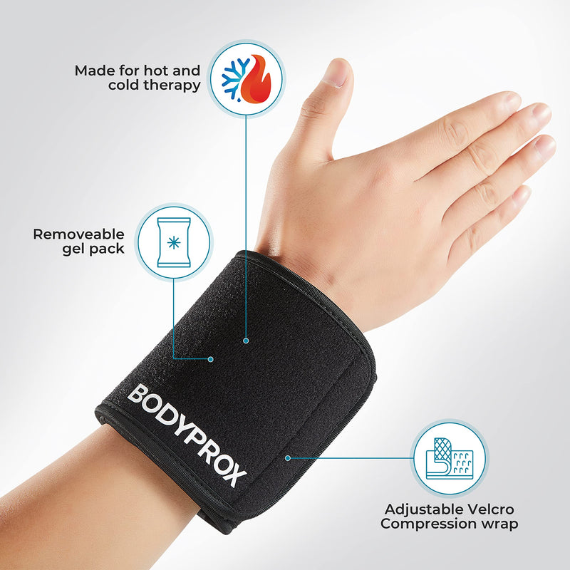 Cold & Hot Therapy Wrap, Reusable Gel Pack for Pain Relief. Great for Sprains, Muscle Pain, Bruises, Injuries, Etc. (Foot, Arm, Elbow, Ankle). - BeesActive Australia