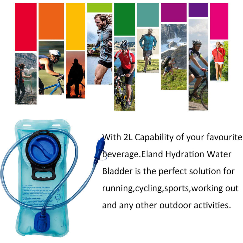 Hydration Bladder, 2 Liter Leak Proof Water Bladder, Water Reservoir for Hydration Pack - BeesActive Australia