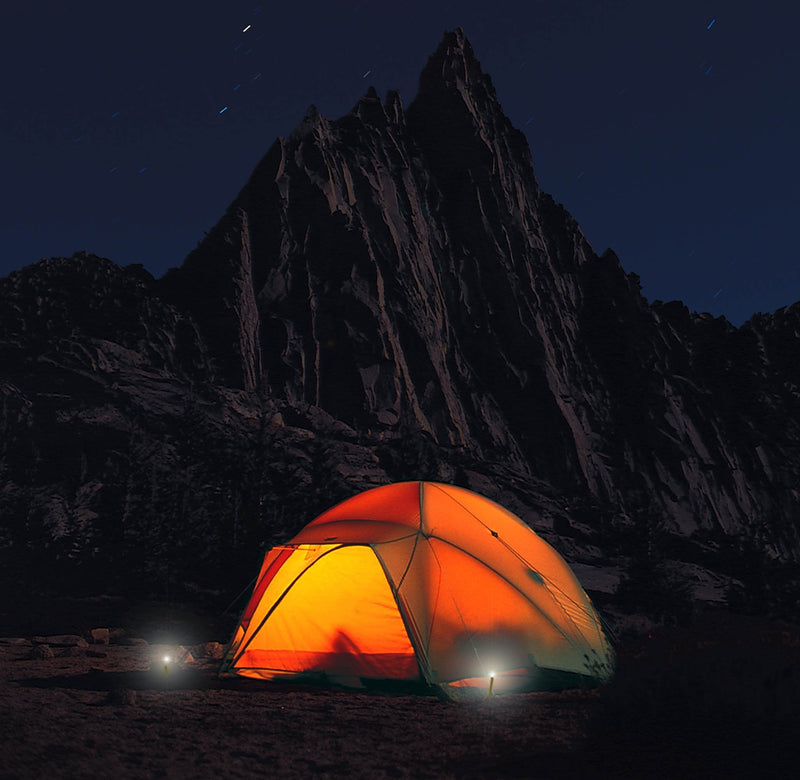 UCO StakeLight Tent Stake with LED Light and Emergency Strobe Pack of 2 - BeesActive Australia