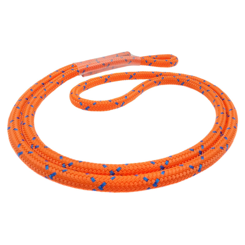 GM CLIMBING 8mm (5/16") Prusik Loop Pre-Sewn 18 inches / 24 inches Fluorescent Orange-24 inch | One Unit - BeesActive Australia