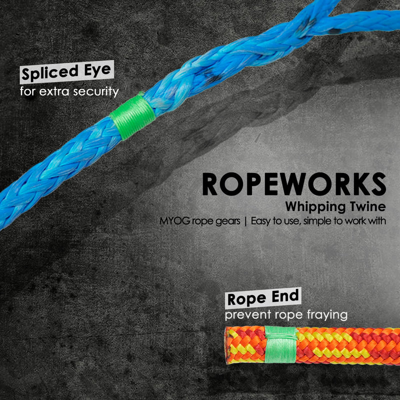 emma kites Black 0.8mm UHMWPE Micro Cord Rope Whipping Twine Durable Repair Cord Thread for Heavy Duty Canvas Tarps Bags Emergency Line for Backpacking Survival 100Ft 220Lb 0.8mm(Dia.)x100ft | 220Lb - BeesActive Australia
