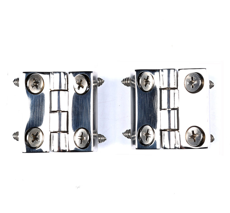 [AUSTRALIA] - Mxeol Heavy Duty Butt Hinge Marine Stainless Steel 1-1/2" W/Fasteners Pair 