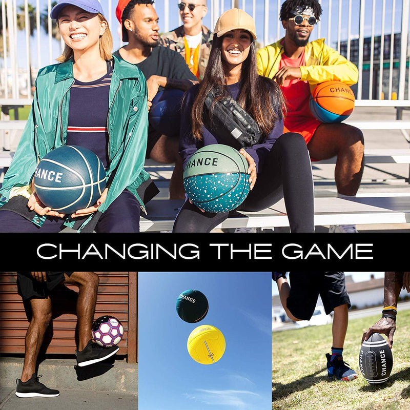 Chance Soccer Ball - Premium Outdoor/Indoor Soccer Ball (Size 4 Kids/Youth, Soccer Ball Size 5 Adult/PRO) Rey - Black - BeesActive Australia