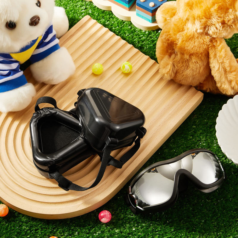 Hearing Protection for Dogs with Dog Sunglasses Dog Goggles, Dog Accessories Noise Cancelling Ear Muffs for Dogs Dog Glasses for Wind Protection Dust Protection Fog Protection Pet Accessories - BeesActive Australia