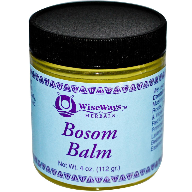 WiseWays Herbals Bosom Balm, 4 oz (113 g) - BeesActive Australia