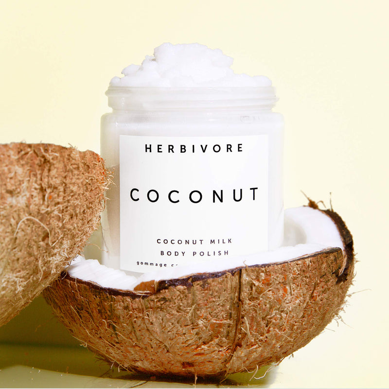 Herbivore - Natural Coconut Milk Body Polish Scrub | Truly Natural, Clean Beauty (8 oz | 226 g) - BeesActive Australia