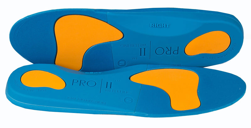 Dual Shock Orthotic Sports Insole Balance Correction and Rigid Support Base for Over Pronation and Plantar Fasciitis 4.5/6 UK - BeesActive Australia
