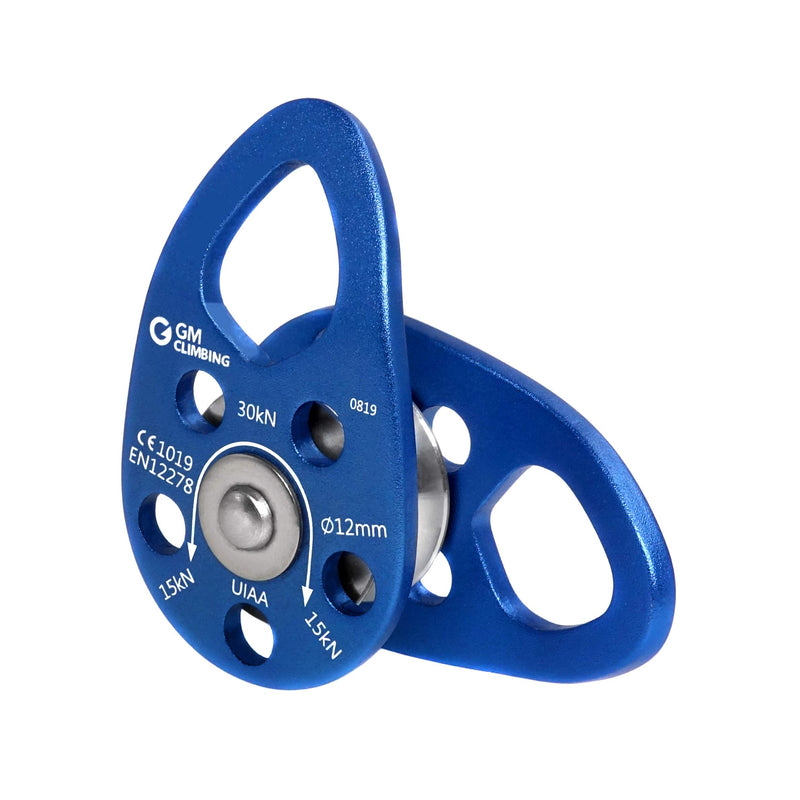 GM CLIMBING UIAA Certified 30kN Swing Cheek Micro Pulley Ball Bearing CE General Purpose One unit - BeesActive Australia