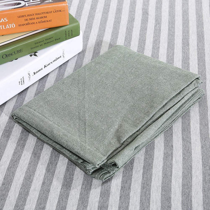 Beauty Massage Bed Sheets, Salon Massage SPA Couch Soft Cotton Bed Cover Protector with Face Breath Hole (Green) Green - BeesActive Australia