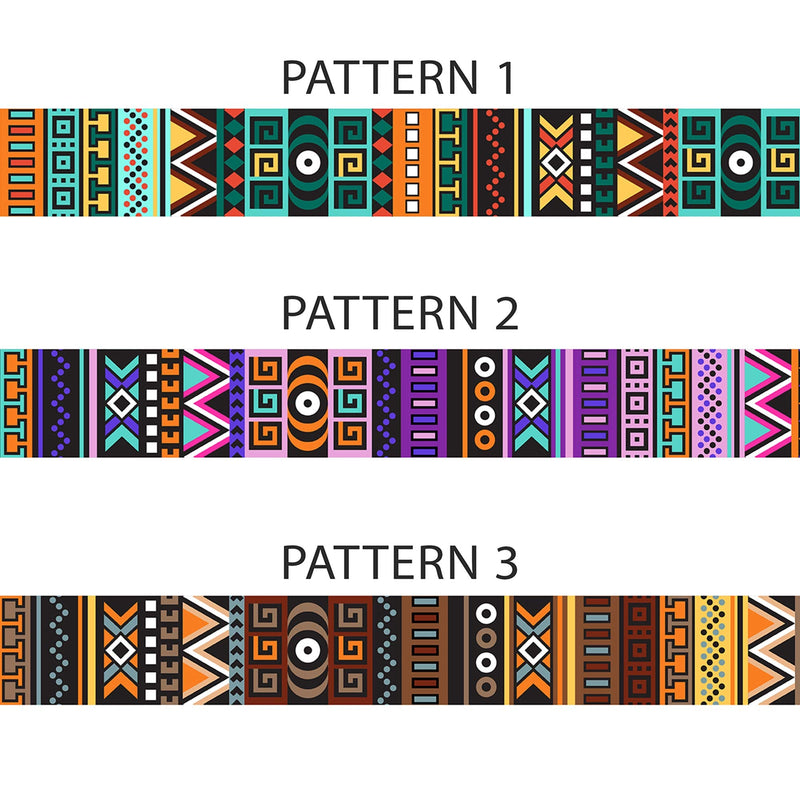 CollarDirect Martingale Collars for Dogs Heavy Duty Tribal Pattern Adjustable Soft Safety Training Nylon Wide Pet Collar Medium Large Pattern 3 XL, Neck Size 19"-24" - BeesActive Australia