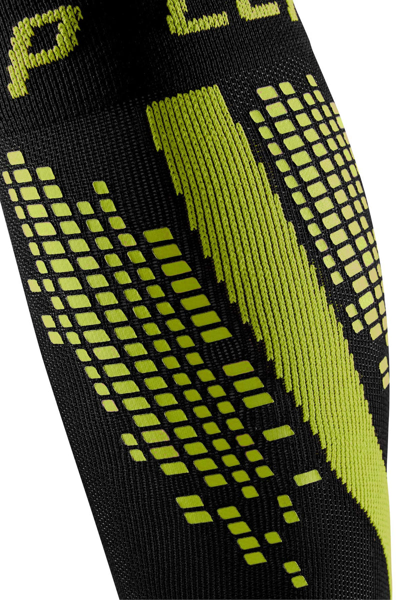 CEP - NIGHTTECH CALF SLEEVES REDESIGN for women | Reflective calf sleeves in green | size II - BeesActive Australia