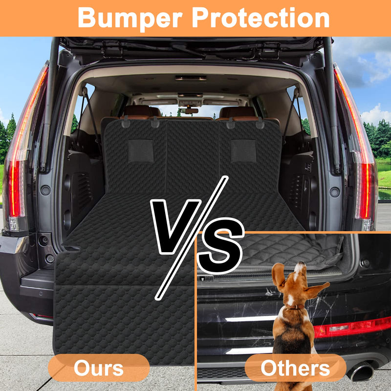 Mancro SUV Cargo Liner for Dogs, Waterproof Dog Seat Cover for SUV with Bumper Flap Protector, Durable Non-Slip Polyester Pet Trunk Cargo Cover for Vehicles, Jeeps, Vans, Universal Fit (84” L x 54” W) - BeesActive Australia
