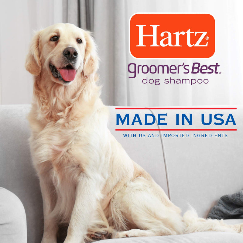 Hartz Groomer's Best Dog Shampoo For All Pet Washing Needs and All Life Stages OATMEAL 18 oz - BeesActive Australia