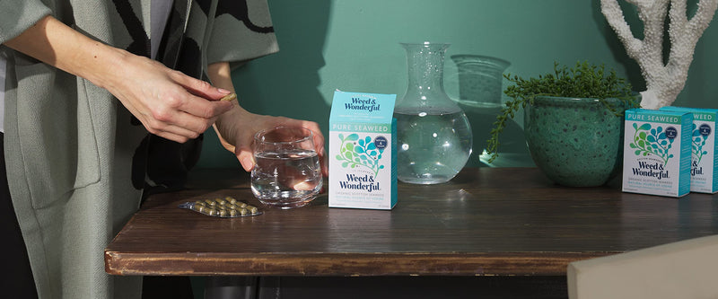 Doctor Seaweed's Weed & Wonderful | Pure Seaweed Capsules | 1 Months Supply | 100% Organic Scottish Seaweed 1 Month Supply - BeesActive Australia