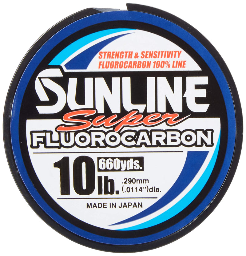 Sunline 63035882 Super Fluorocarbon 10 Lb. Super Fluorocarbon, Clear, 660 yd - BeesActive Australia