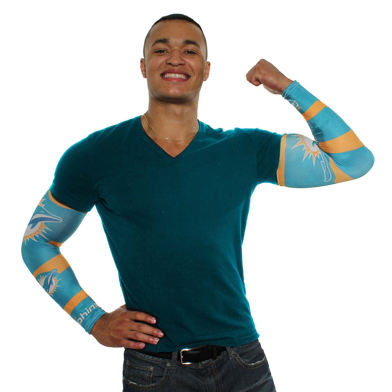 NFL Miami Dolphins Strong Arms Sleeves - BeesActive Australia