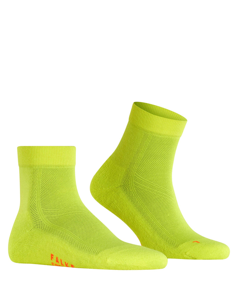 FALKE Unisex-Adult Cool Kick Short Socks, Breathable Quick Dry, More Colors, 1 Pair 6.5-8.5 Yellow (Lightning 1690) - BeesActive Australia
