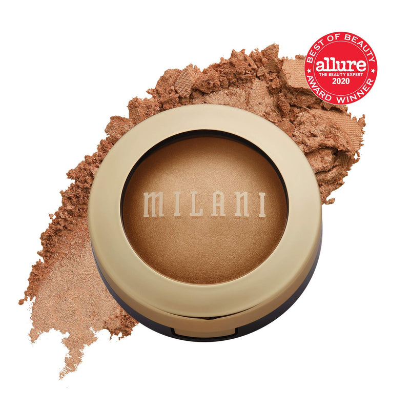 Milani Baked Highlighter (Bronze Splendore) - Cruelty-Free Powder Highlighter, Highlight Face for a Shimmery or Matte Finish Bronze Splendore - BeesActive Australia