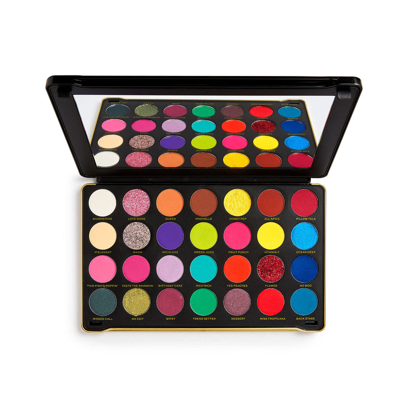 Makeup Revolution X Patricia Bright Rich In Eyeshadow Colour Palette, Multicoloured 1 Count (Pack of 1) - BeesActive Australia