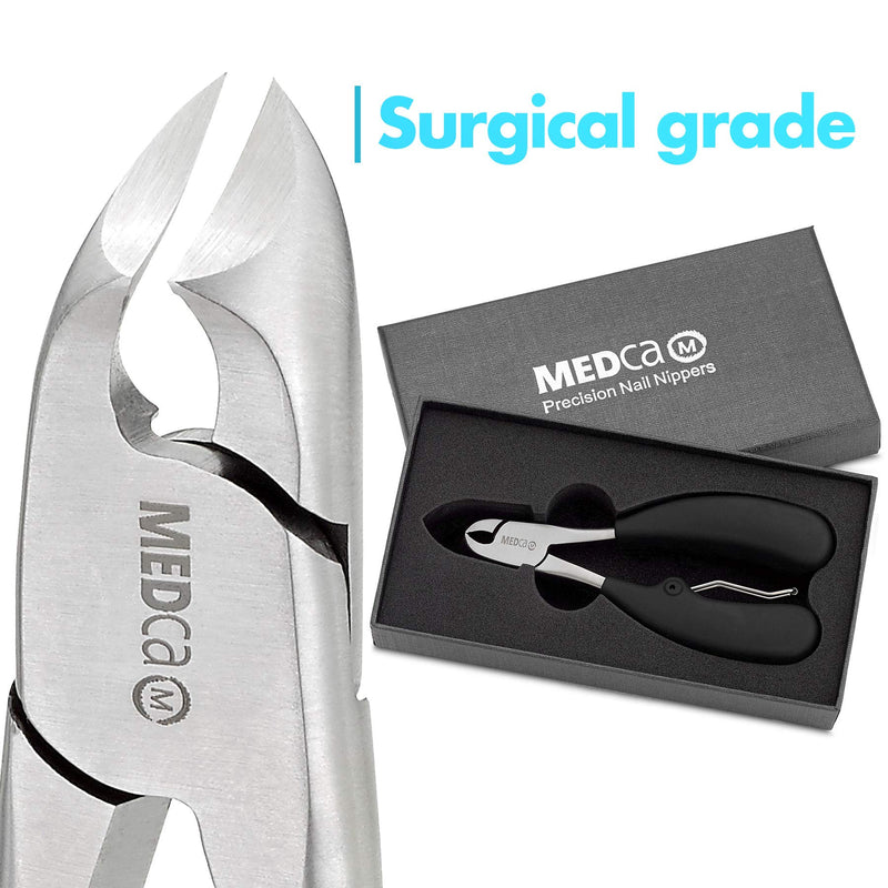 Precision Toenail Clipper Tool - Premium Ingrown Toenail Cuticle Remover Trimmer and Thick Toenails Nipper, Surgical Grade Stainless Steel Nail Foot Treatment for Grooming Nail Care, Pedicure Tools - BeesActive Australia