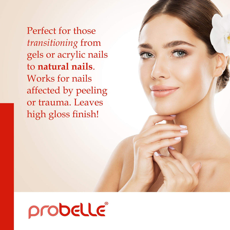 Probelle Nail Strengthener, Nail Strengthening Treatment, Nail Growth and Repair, Stops Peeling, Splits, Chips, Cracks, and Strengthens Nails - BeesActive Australia