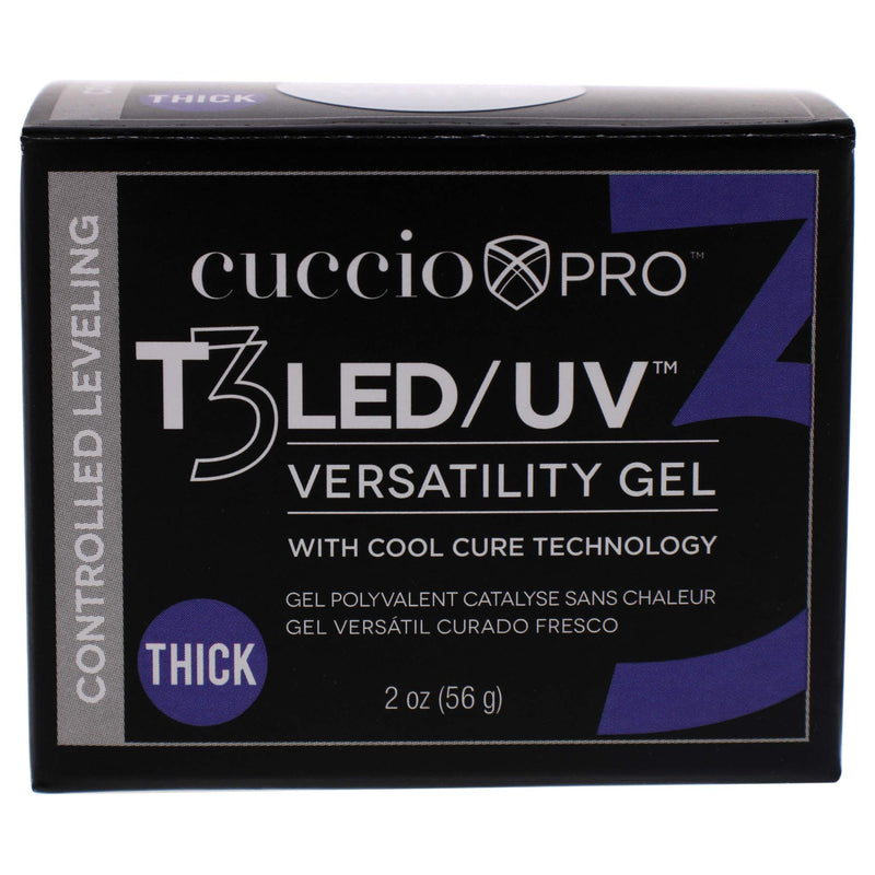 Cuccio Pro T3 Cool Cure Versatility Gel - Self Leveling White 2 Oz 2 Ounce - BeesActive Australia