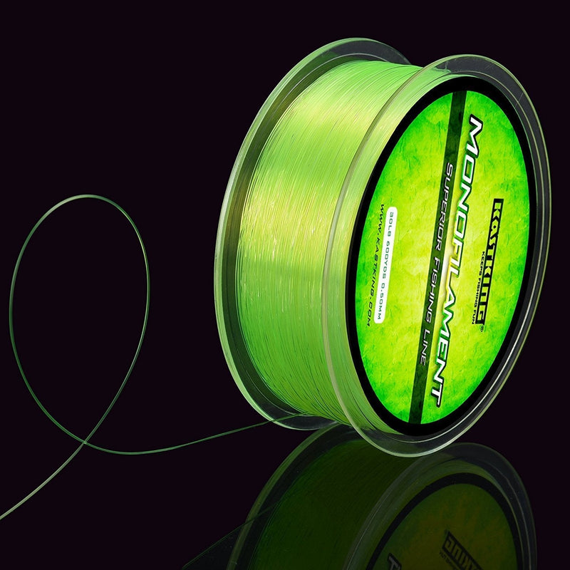 KastKing World's Premium Monofilament Fishing Line - Paralleled Roll Track - Strong and Abrasion Resistant Mono Line - Superior Nylon Material Fishing Line - 2015 ICAST Award Winning Manufacturer 300Yds/12LB Sunrise Yellow - BeesActive Australia