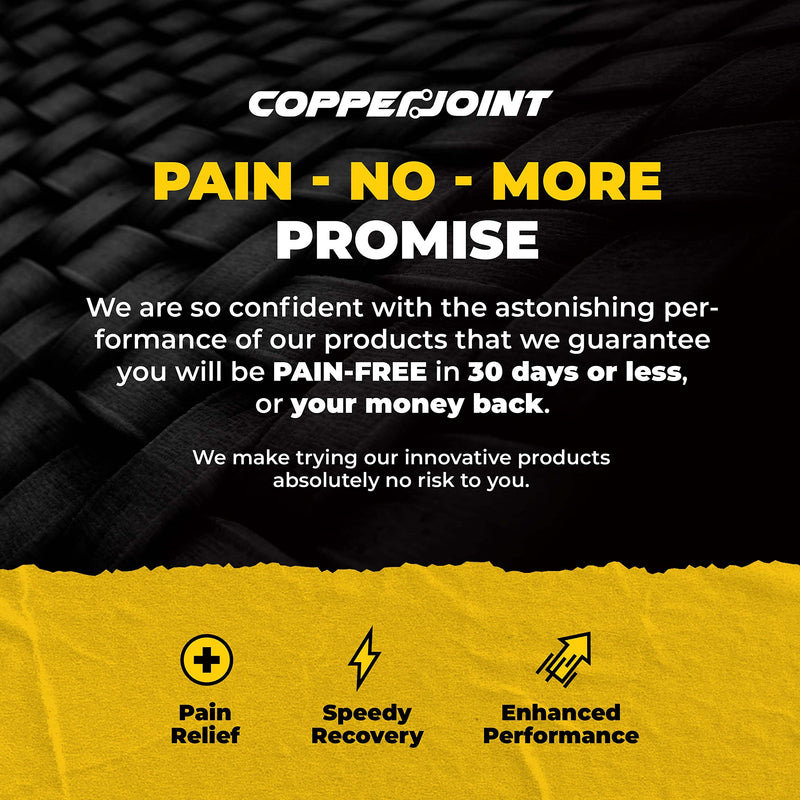 CopperJoint Calf Compression Sleeves for Men & Women - Leg Sleeve and Shin Splints Support - Ideal for Leg Cramp Relief, Varicose Veins, Running - 20-30mmHg Copper Infused Nylon Large Gold - BeesActive Australia