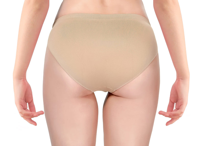 WYHDY Women and Girls Camisole Undergarment Leotard Ballet Briefs Seamless Underwear Dance Wear 8-12 Years Girls Beige-brief - BeesActive Australia