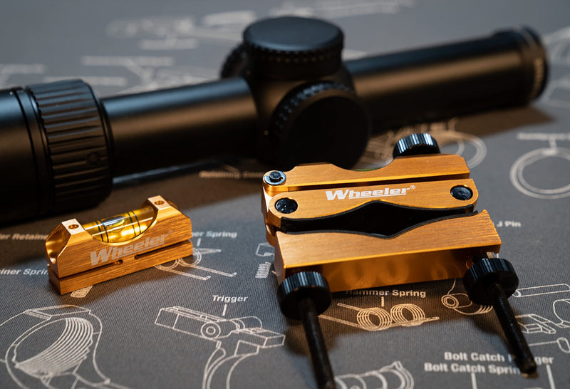 Wheeler Engineering Professional Reticle Leveling System with Heavy-Duty Construction, Universal Design and Storage Case for Gunsmithing and Maintenance - BeesActive Australia