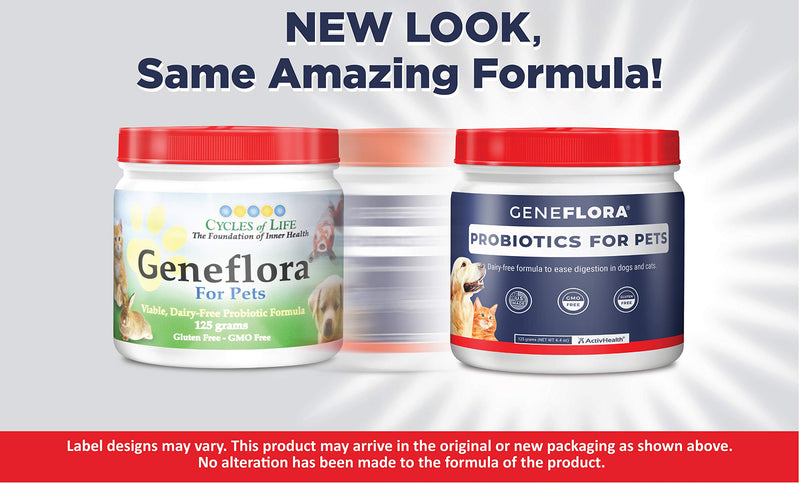 Geneflora Digestive Enzymes and Probiotics for Dogs, Cats, Rabbits and More to Boost Immunity, Relieve Allergies, Reduce Doggy Breath, Reduce Diarrhea and Gas, and Promote Regular Bowel Movements - BeesActive Australia