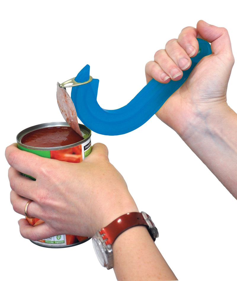 Aidapt Ring Pull Can Opener for Users with Weak Grip or Limited Dexterity for Elderly and Arthritis Suffers Aid - BeesActive Australia