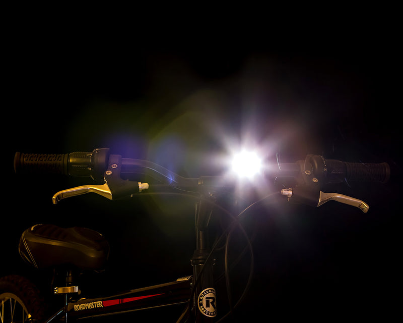 TeamObsidian Bike Light Set - Super Bright LED Lights for Your Bicycle - Easy to Mount Headlight and Taillight with Quick Release System - Best Front and Rear Cycle Lighting - Fits All Bikes 200 Lumen - BeesActive Australia