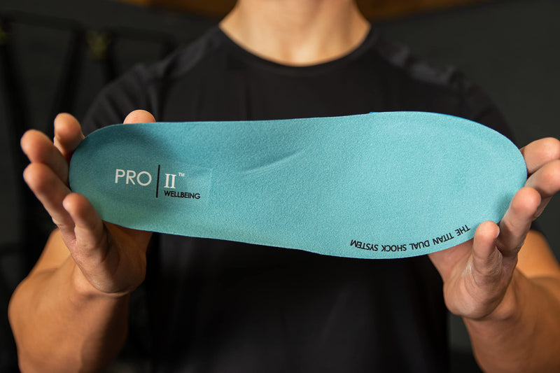 Dual Shock Orthotic Sports Insole Balance Correction and Rigid Support Base for Over Pronation and Plantar Fasciitis 4.5/6 UK - BeesActive Australia