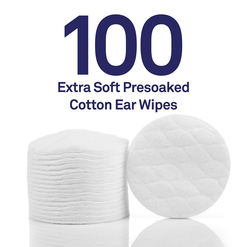 Petpost | Pet Ear Cleaner Wipes for Dogs and Cats - 100 Ultra Soft Cotton Pads in Coconut Oil Solution - Dog & Cat Ear Rinse Cleanser Dog Ear Wipes - BeesActive Australia