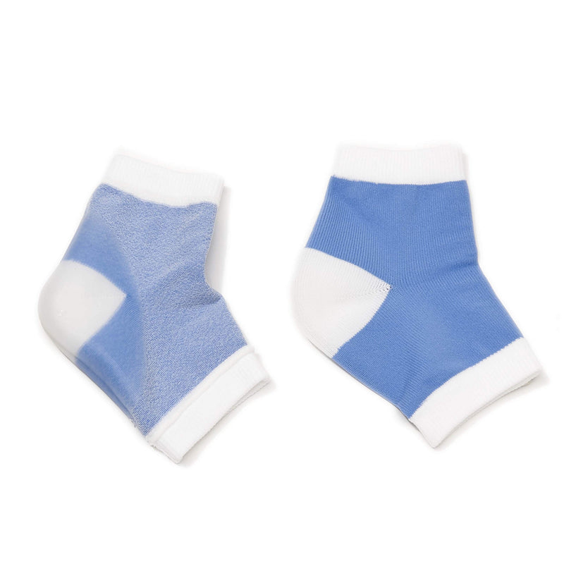 NatraCure Intensive Moisturizing Gel Heel Sleeves (1325-M CAT) 1 Pair - Blue Heel Sleeve - BeesActive Australia