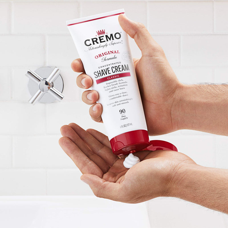 Cremo Original Shave Cream, Astonishingly Superior Smooth Shaving Cream Fights Nicks, Cuts And Razor Burn, 6 Ounces - BeesActive Australia