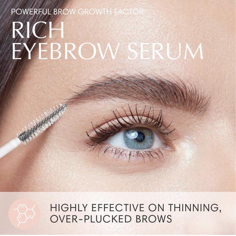 BL Rich Eyebrow Growth Serum with Peptide for thicker brow, rapid grow of eyebrows and eyelash, Lash professional’s choice for eyelash extension aftercare, 10ml - BeesActive Australia