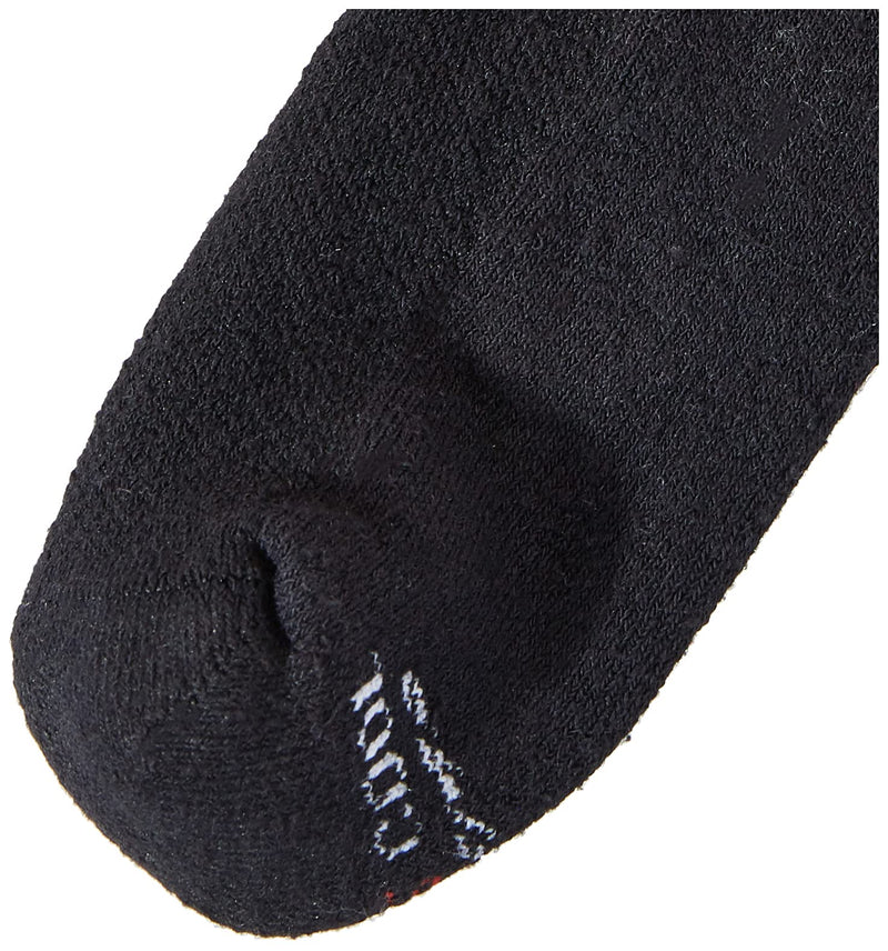Hanes Ultimate Men's 6-Pack X-temp Crew Socks 6-12 Black - BeesActive Australia