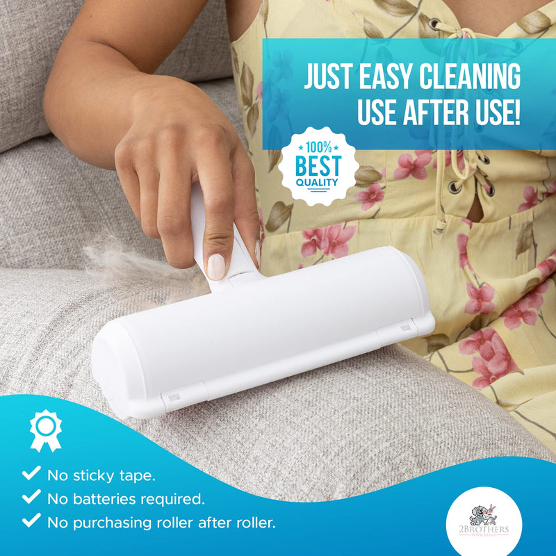 Pet Hair Remover – Reusable Lint Roller for Pet Hair – Easy to Use & Effective Lint Remover for Pet Hair – Static Pet Hair Roller Attracts Hair Like a Magnet – Cat Hair Remover & Dog Hair Remover Red - BeesActive Australia