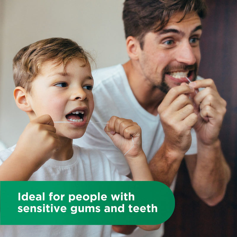 GUM Expanding Floss | Removes Plaque from Between Teeth | Expands Into Large Interdental Spaces | Ideal for Sensitive Gums and Teeth | 4 x 30m - BeesActive Australia