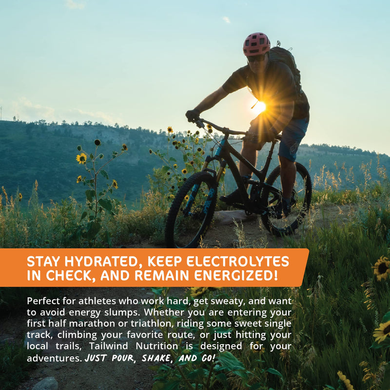 Tailwind Nutrition Endurance Fuel 8 Stickpack Starter Set for Running, Cycling, Marathon, Triathlon, Ditch the Energy Gels, Bars, Chews and try Tailwind as a replacement - BeesActive Australia