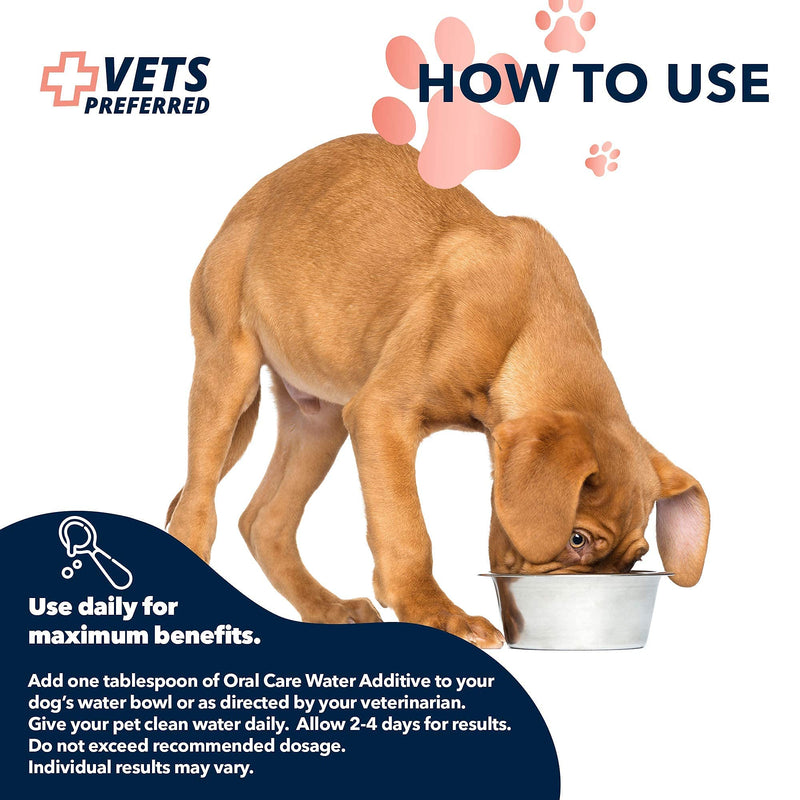 Vets Preferred Dog Toothpaste & Freshener, Advanced Enzymatic Toothpaste & Oral Care Water Additive for Dogs - BeesActive Australia