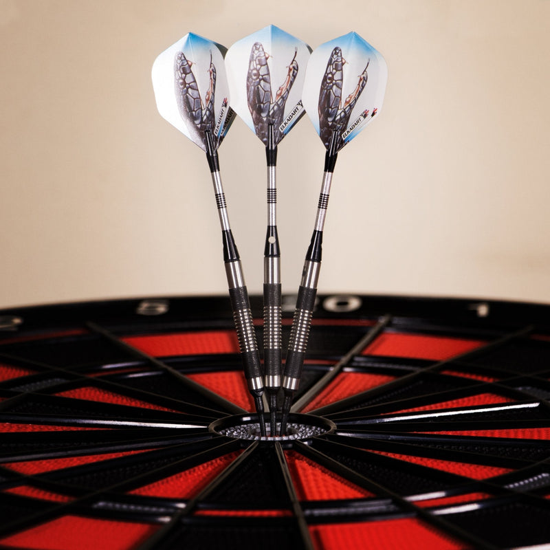 Elkadart Black Mamba 80% Tungsten Soft Tip Darts with Storage/Travel Case 16 Grams - BeesActive Australia